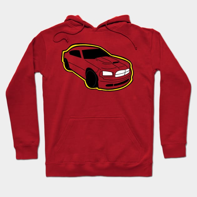 2010 Dodge Charger Hoodie by Joseph Baker